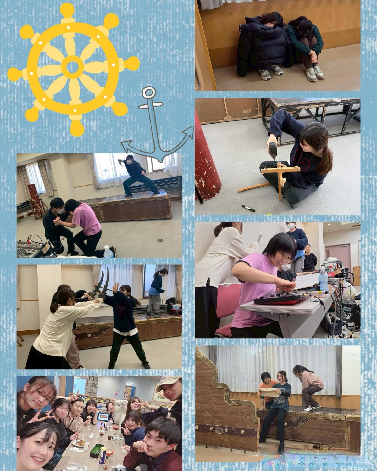 シンドバッドの冒険稽古風景🚢
⁡
#劇団歌舞人 #児童演劇 #稽古風景 #シンドバッドの冒険 #TeamARASHIN